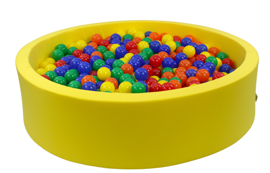 Bällebad in gelb mit 500 Bällen (Farbkombination 2)